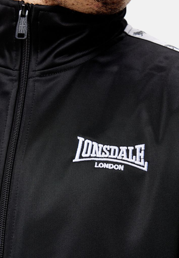Lonsdale Wyberton Trainingsanzug Schwarz M Mann Schwarz M Produktbild 5