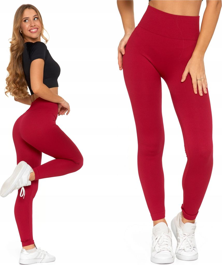 MORAJ Damen Rippenleggings Hohe Taille Blickdichte Produktbild 