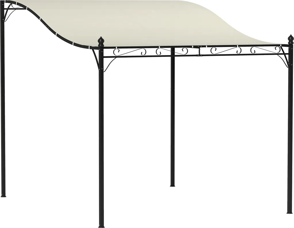 Pergola de jardin pour ombrage terrasse Pavillon d'été 2,5 x 3 m