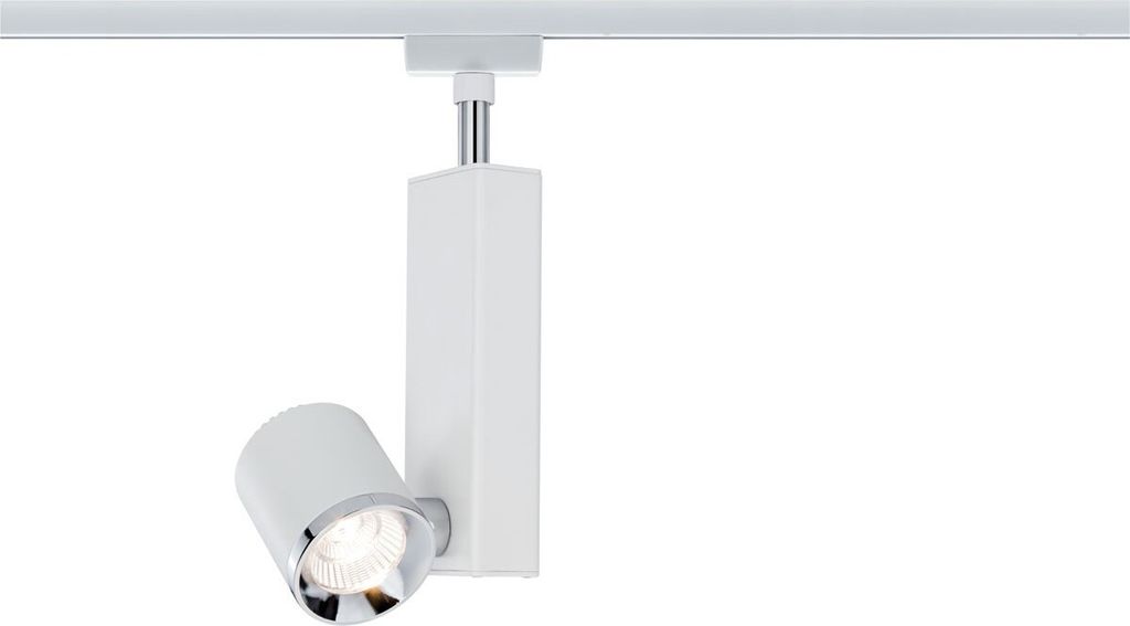 Paulmann URail Schienensystems Spot TecLED II 1x6,5W Weiß/Chrom 230V Metall