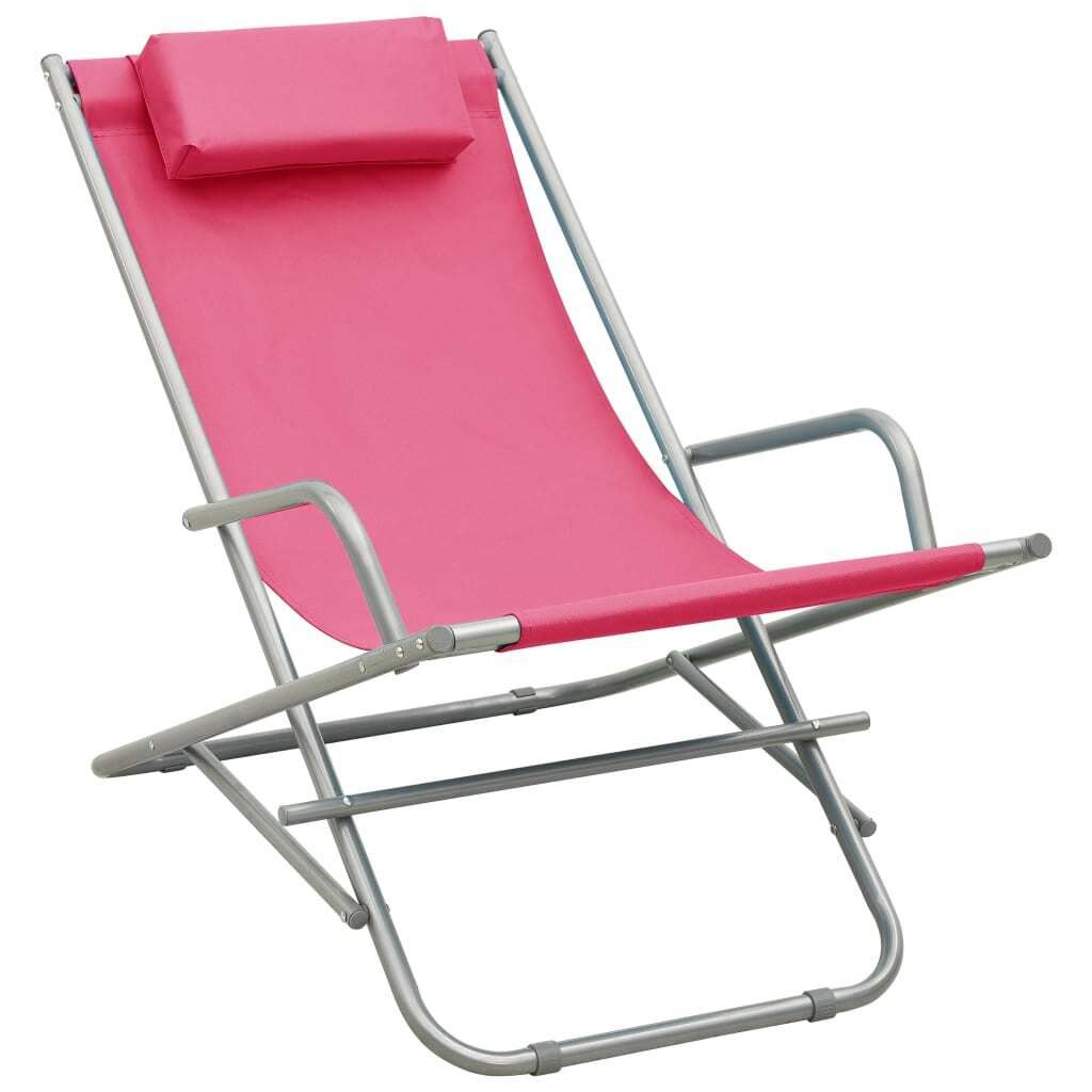 "2026 MODERNE" Schaukelstühle 2er-set - multifunktional& Moderne - Stahl Rosa - In- und Outdoor CC5995704