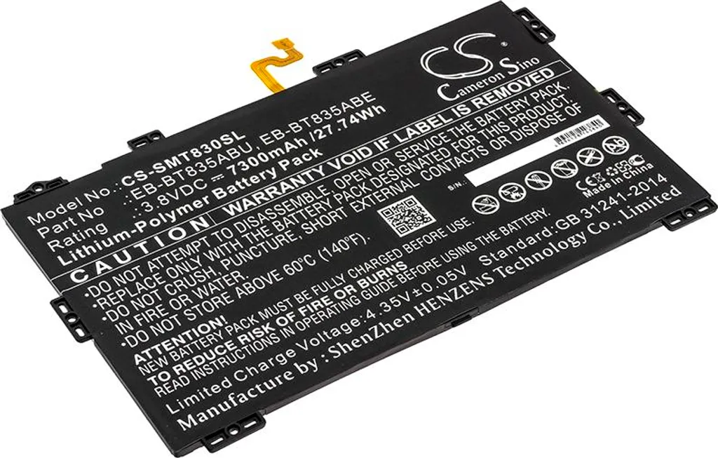 Batterie pour Samsung Galaxy Tab S4 10.5 SM-T830 - Réparez votre panne