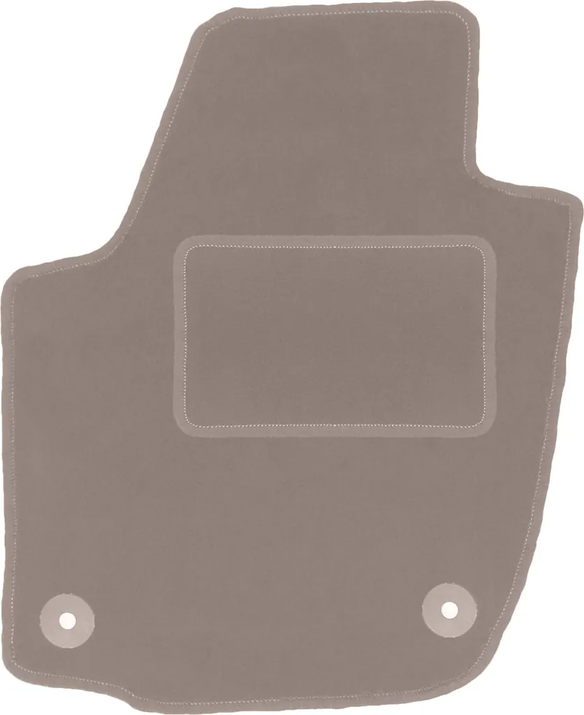 Upgrade Interni Skoda Rapid: Tappetino Guida Velluto Beige Luxury