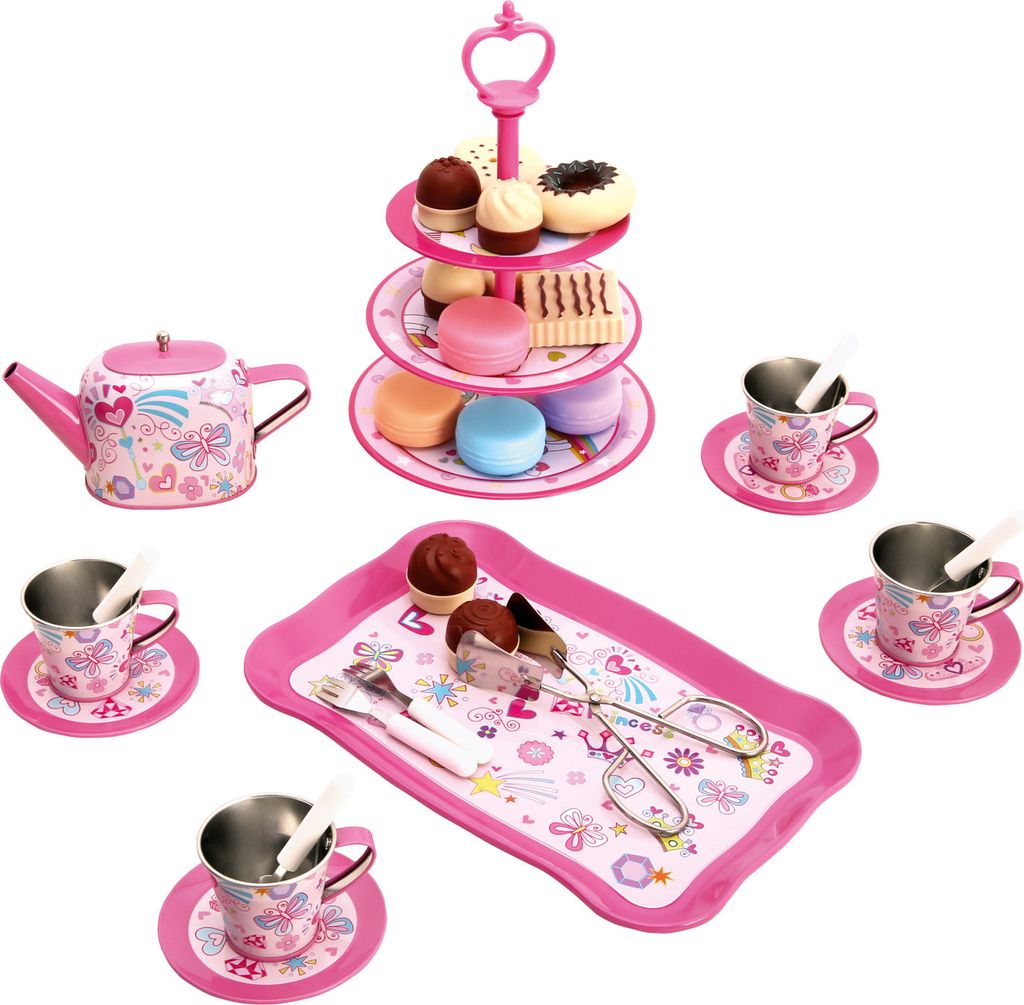 Teeservice für Kinder und Bonbonständer Produktbild 