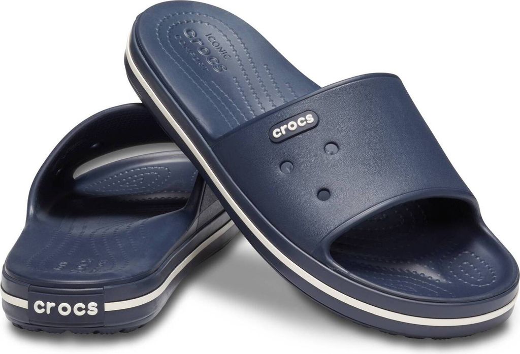 crocs Crocband III Slide Navy / Weiß Croslite Größe: 36/37 Normal