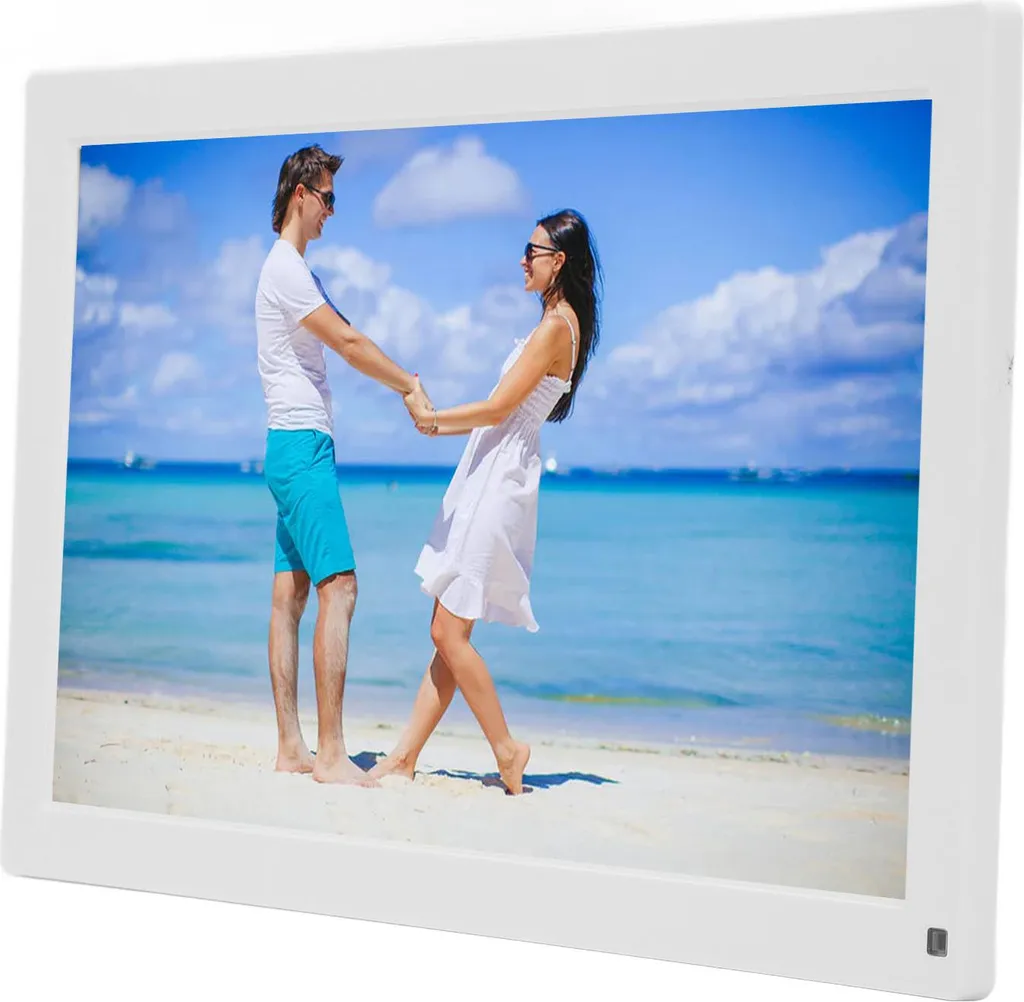 Cadre photo numérique WiFi 15,6 pouces pour partager ses photos de loin