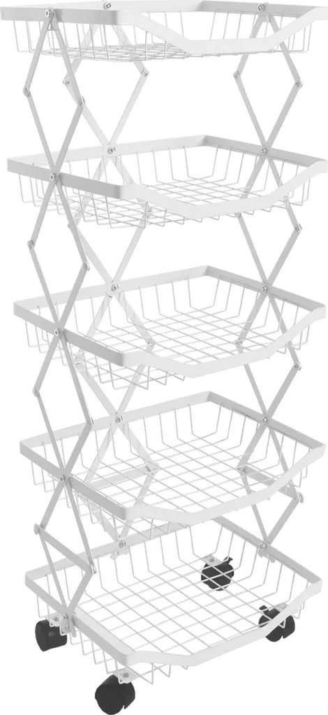 Étagère de cuisine gain de place pour optimiser les petits espaces