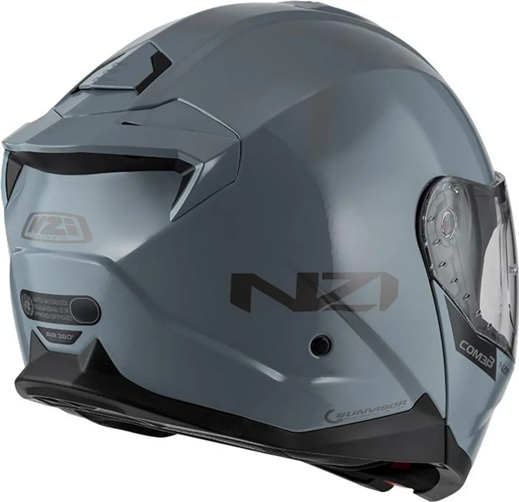 Casque Modulaire Nzi Combi 3 Duo Taille L - Protection Double Écran Sûre - 2