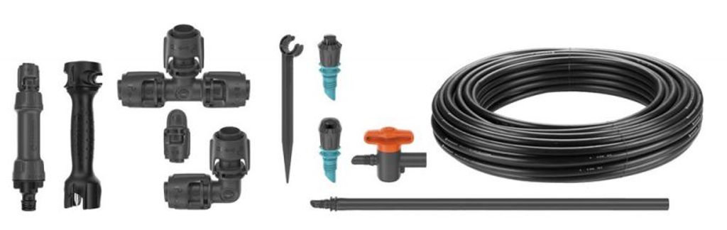 Gardena Micro-Drip-SystemTropfbewässerung Set Gemüse-/Blumenbeet für 60 m²