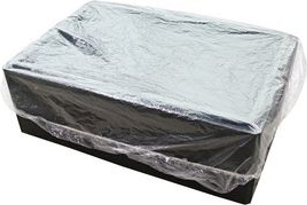 HYGOSTAR PE-Abdeckhaube, transparent, 750 x 700 mm mit eingeschweißtem Gummizug (fusselfrei), wasserfest, - 1 Stück (52109)