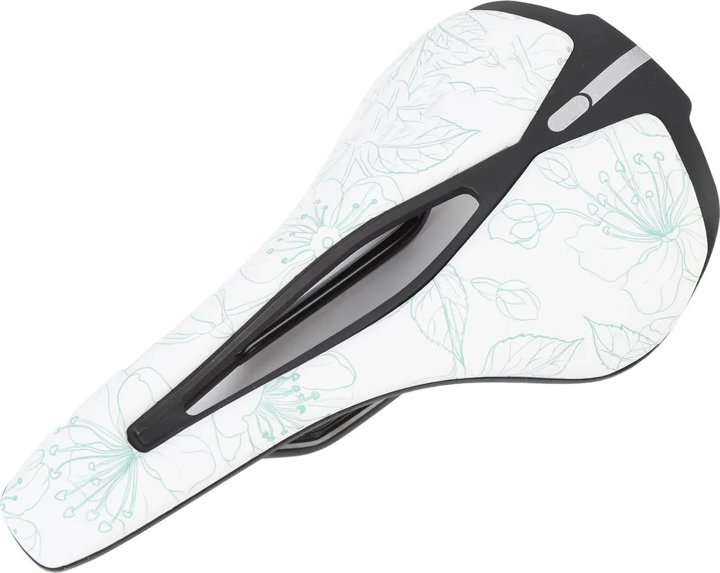 Selle de vélo contre les douleurs périnéales creuse et rembourrée Eva