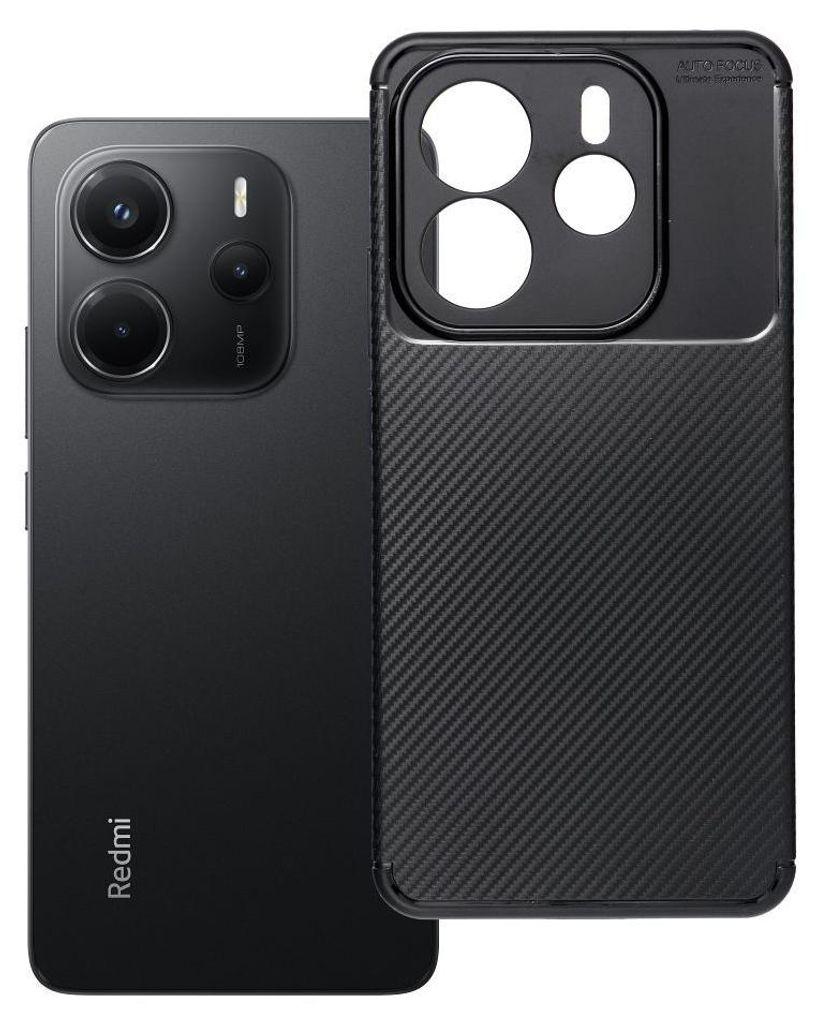 Case passend für Xiaomi Redmi Note 14 5G Carbon Premium black