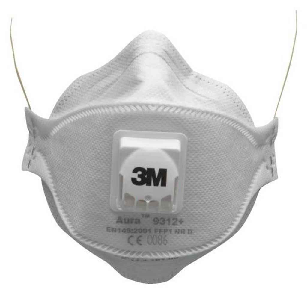 Masque Antipoussière Ffp3 Aura Protection Respiratoire Ffp3 Image du produit 