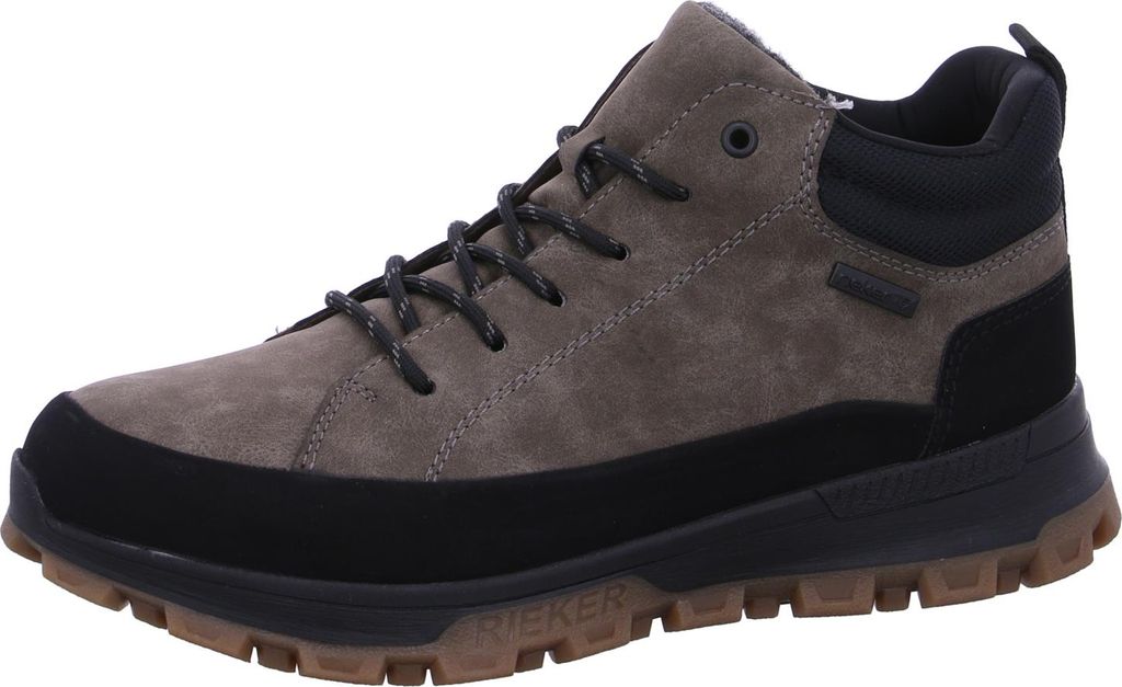 Bottes à lacets, à traction, à boucles Rieker en marron, Image du produit 