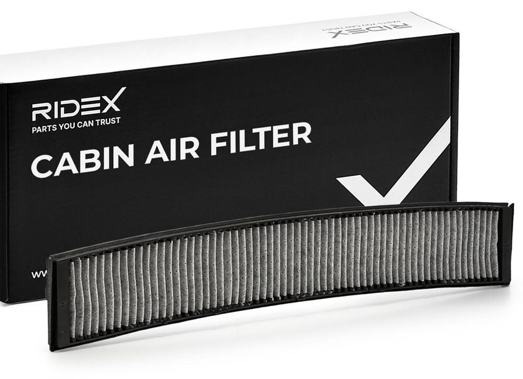 RIDEX 424I0009 Aktivkohle Innenraumfilter Pollenfilter für Produktbild 