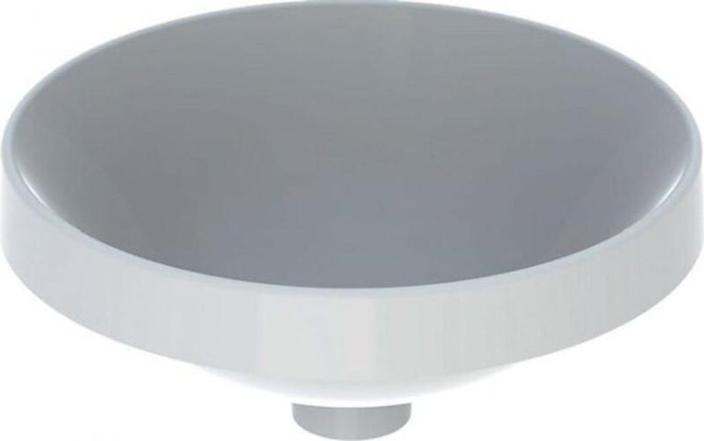 Geberit Geberit Einbauwaschtisch VariForm rund d= 400mm o HL o ÜL we KT