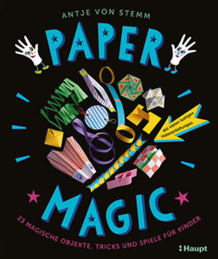 Jeu de magie en papier Paper Magic pour enfants et loisirs créatifs DIY