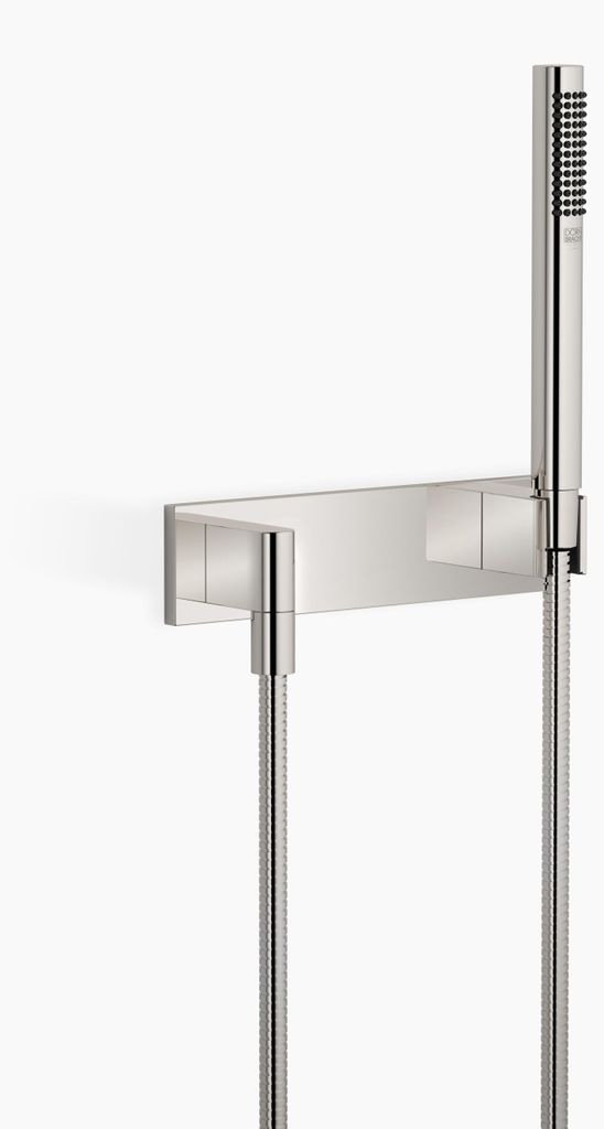 Dornbracht Schlauchbrausegarnitur mit Abdeckplatte, flowReduce, 27818980-080010