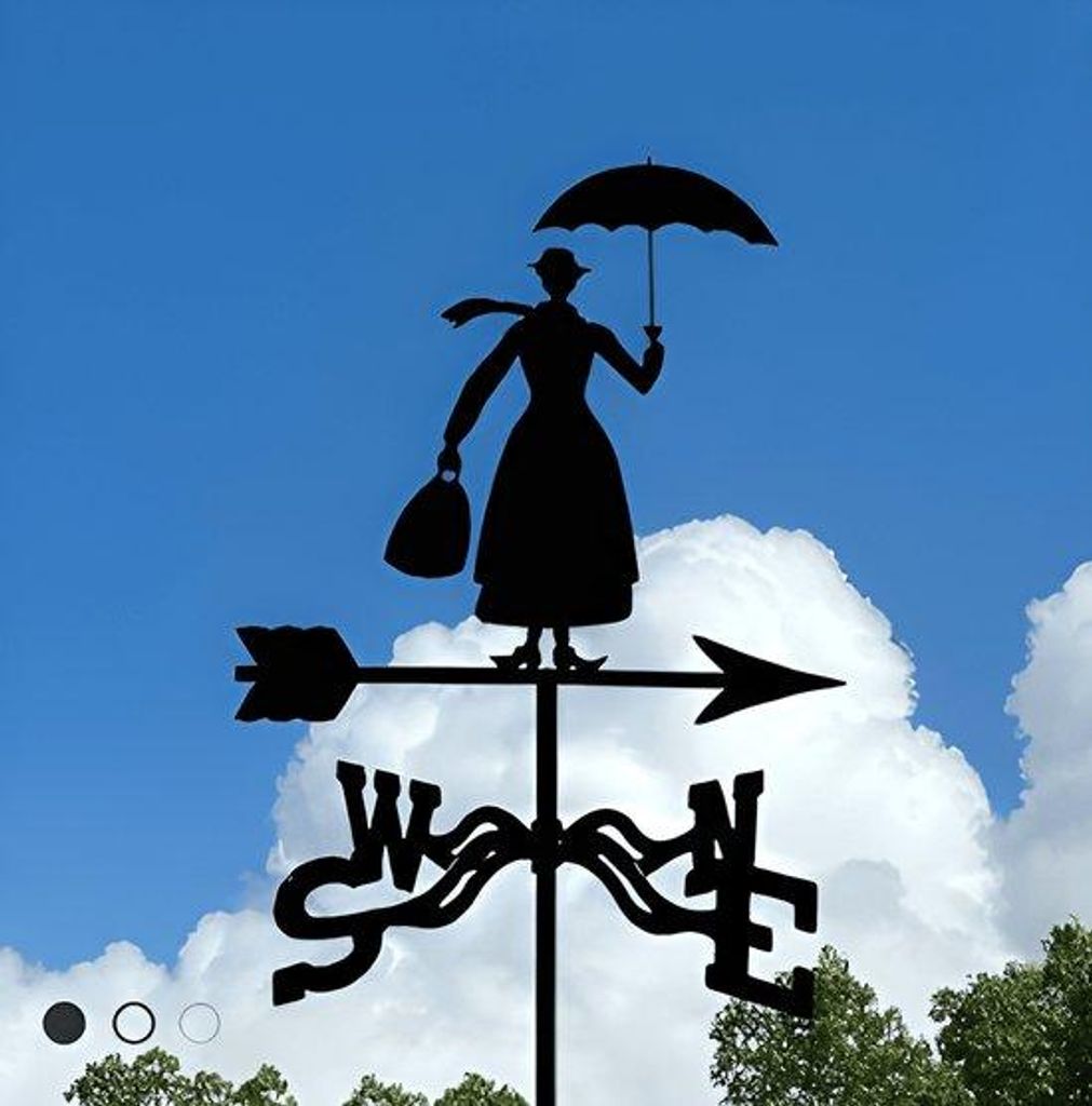 Smeedijzeren Dierenmotief Windspinner für Dächer & Terrassen