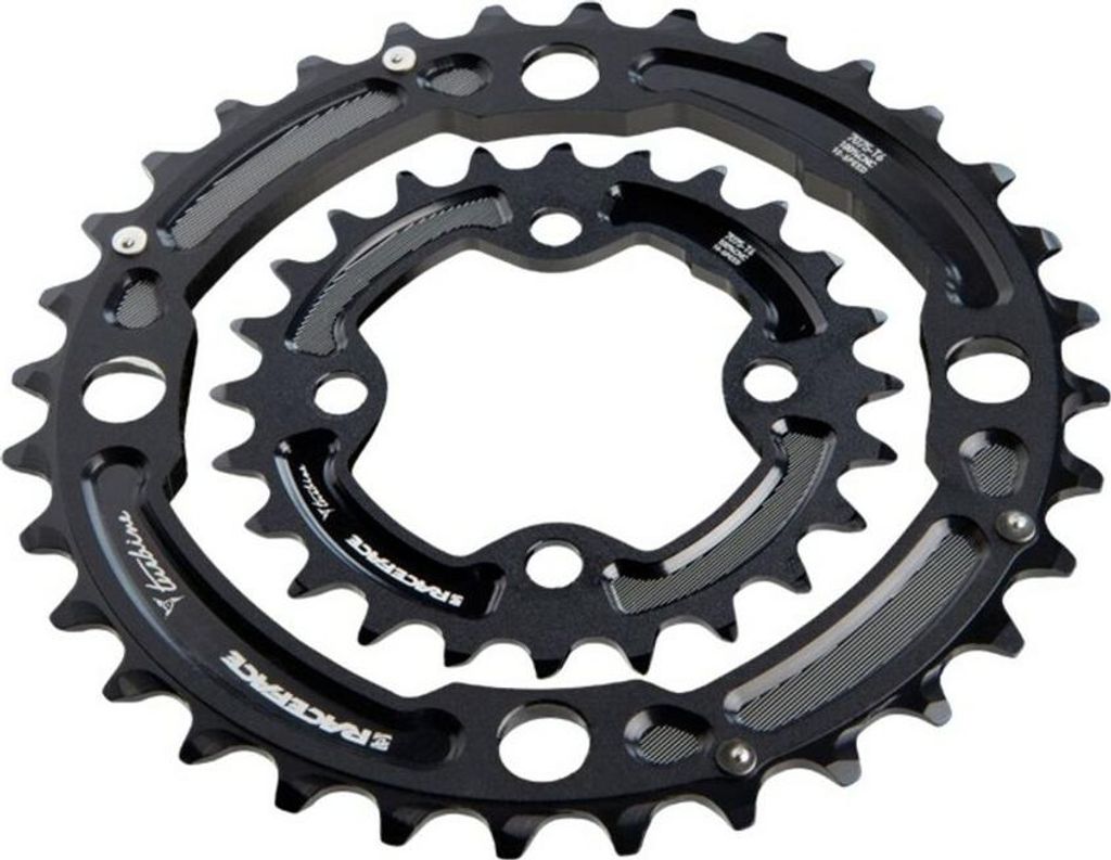 Race Face Turbine Kettenblattset, 26/36 Z., 11-fach, black - präzise Schaltpe...