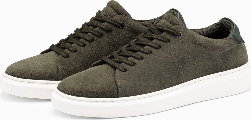 Ombre Clothing Herren Turnschuhe Faarsann dunkles oliv 46