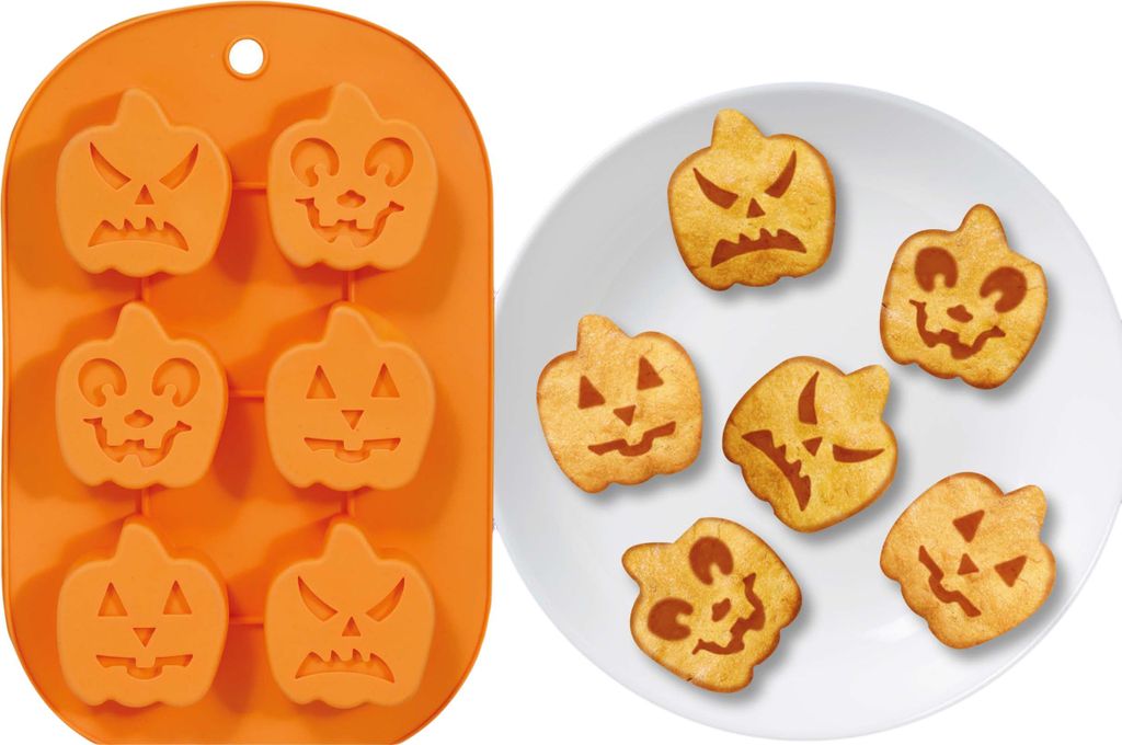 Silikónová forma na pečenie - tekvica - Halloween - 27 x 17 Obrázok produktu 
