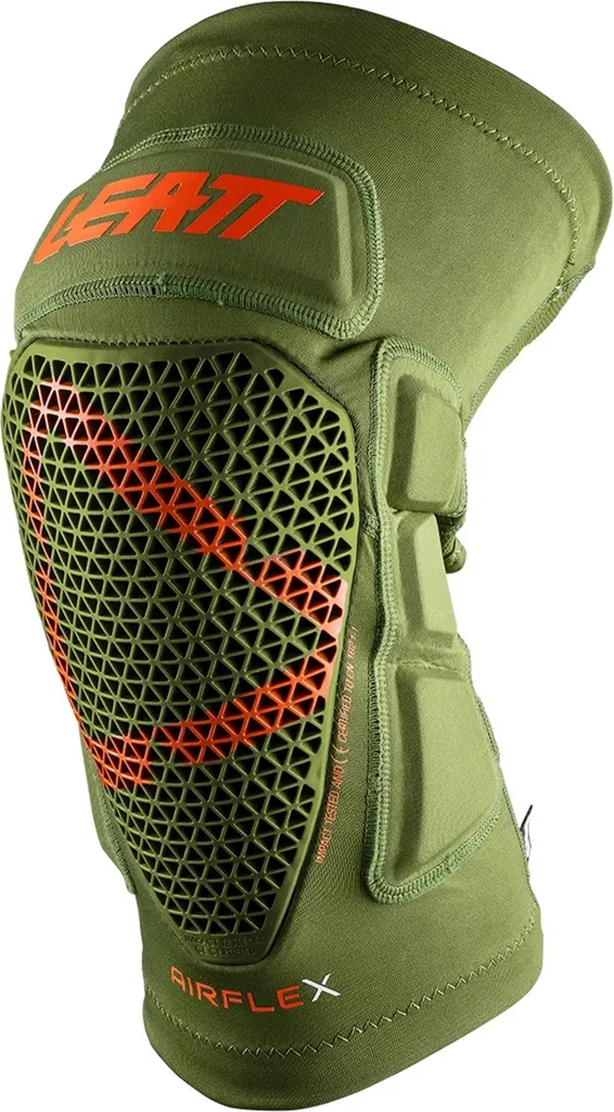 Genouillères VTT Enduro Leatt AirFlex Pro 2020 Forest S pour le Trail
