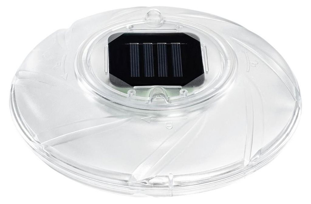 Bestway® schwimmende Solar-LED-Poolleuchte, Ø 18 cm Produktbild 
