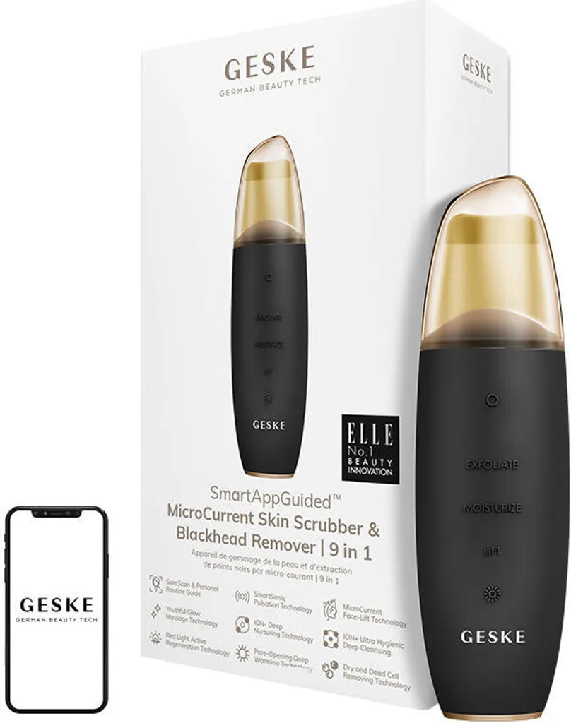 GESKE SMART APP GUIDED 9-in-1 Scrub Viso Nero - Sconto e Recensioni