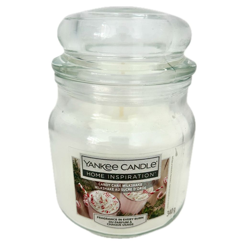 Yankee Candle Duftkerze Candy Cane Milkshake Weihnachten Advent - 340g