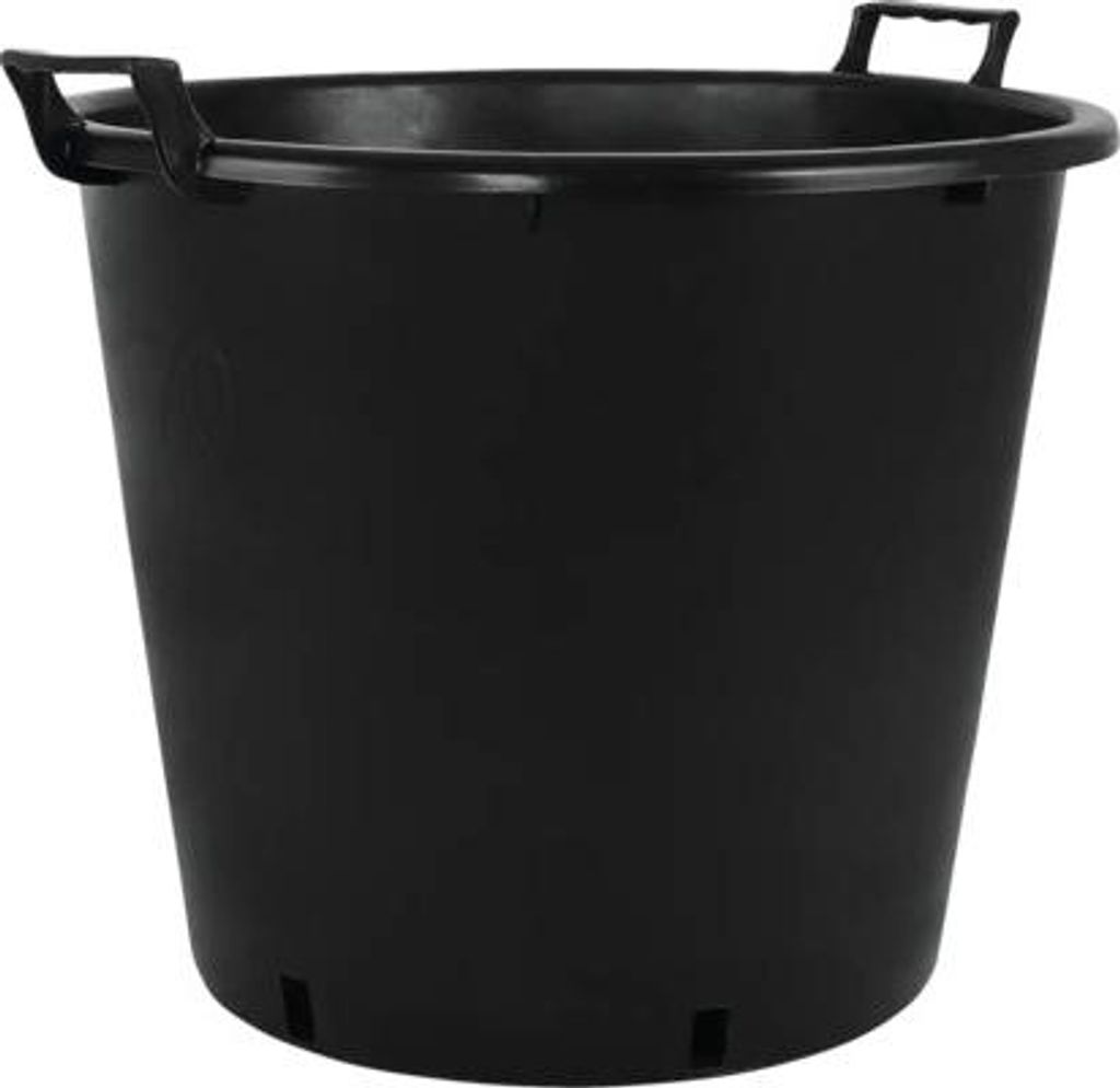 Pflanzcontainer mit Griff geli Kunststoff Ø 55 cm H 45 cm Produktbild 