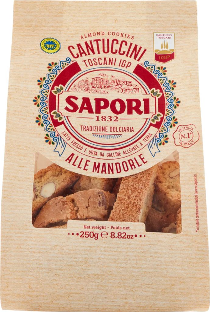 Cantuccini Mandorla 250g - Sapori Produktbild 