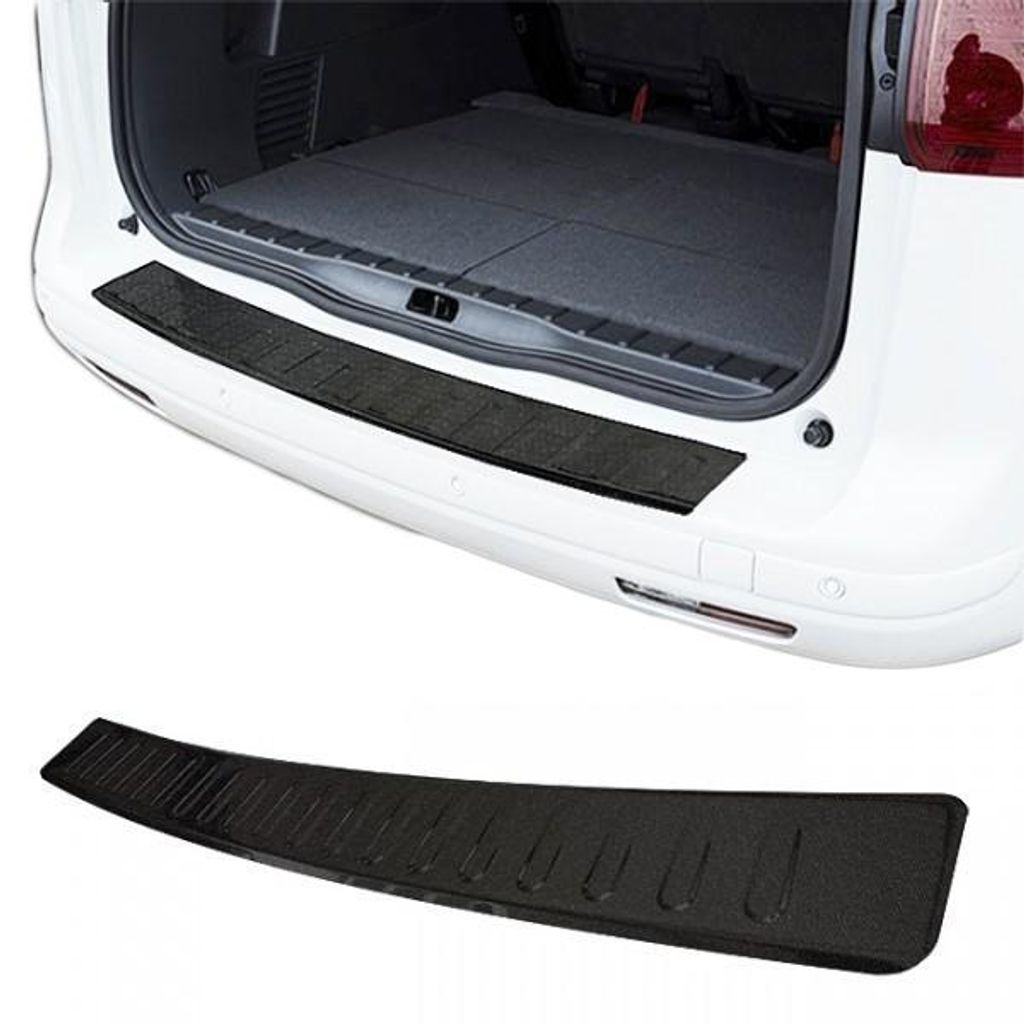 Für Skoda Octavia III 5E Combi Premium Edelstahl Ladekantenschutz Schutz Schwarz in der Farbe Schwarz von Goingfast