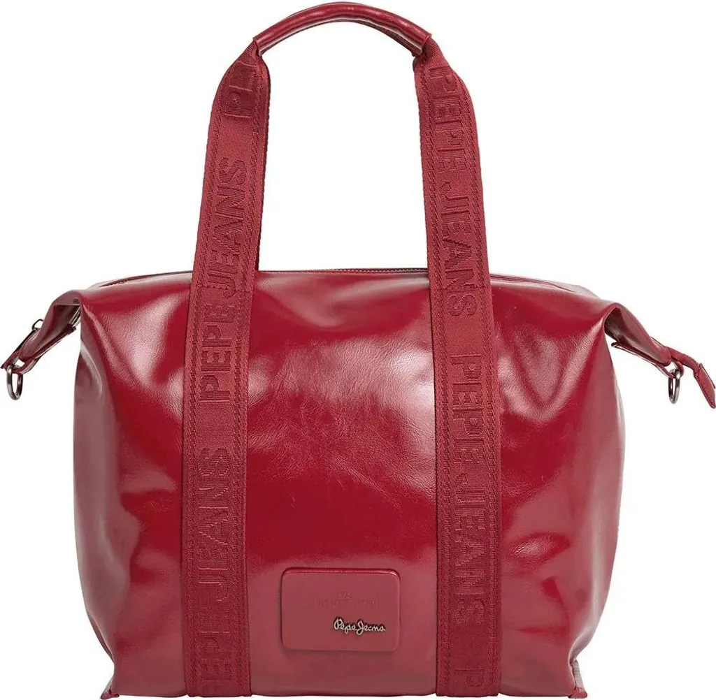 Sac à bandoulière de soirée Rouge Chelsea Glossy Pepe Jeans Pratique