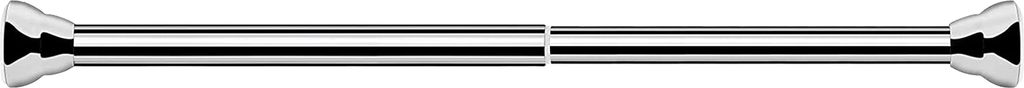 Rutschfeste Gardinenstange mit Federspannung, 30,5 bis 45,7 cm, erweiterbare Gardinenstange, kein Bohren, kein Rost, Badezimmerschrank-Aufhaengesta...