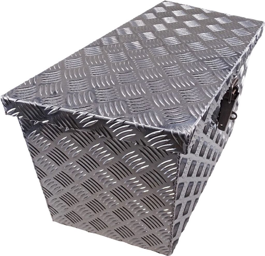 Deichselbox / Staubox aus Aluminium 600/500 x 300 x H360mm Produktbild 