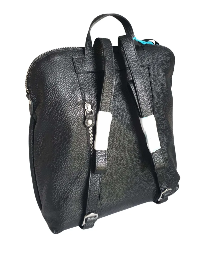 Sac à main en cuir noir Gabs Brigitte | Grand cabas transformable - 3