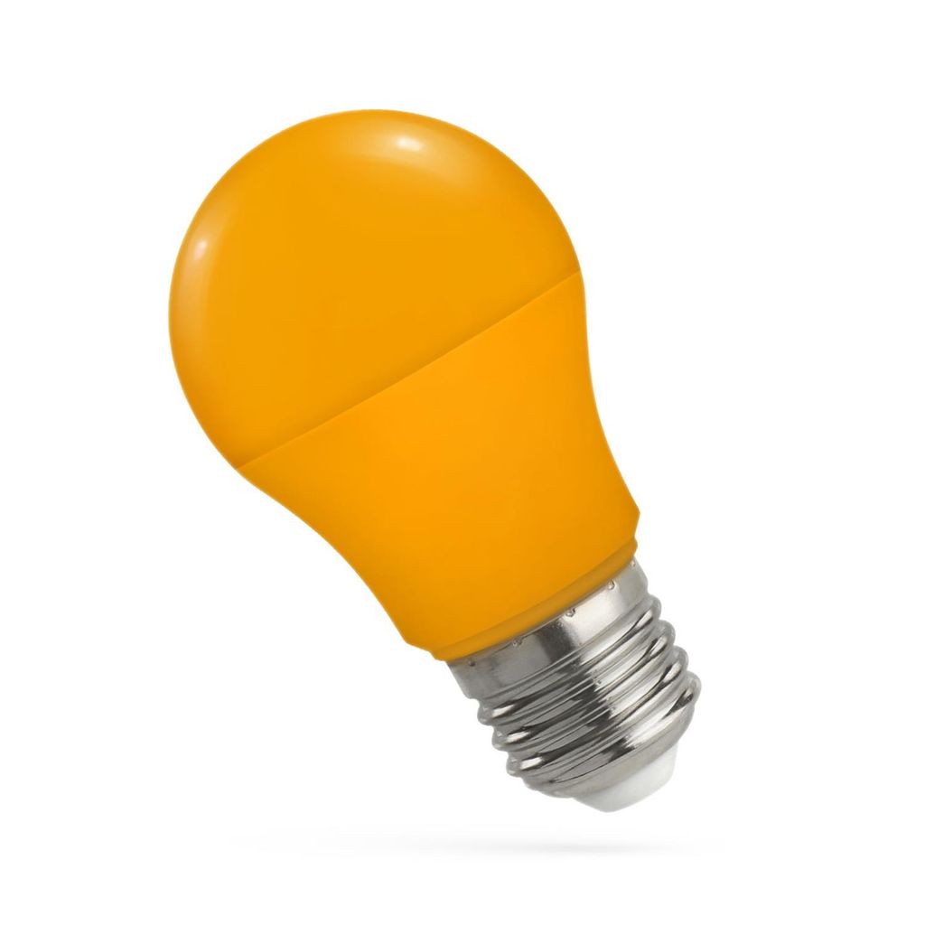 Spectrum LED Leuchtmittel Birnenform A50 4,9W E27 Orange Produktbild 