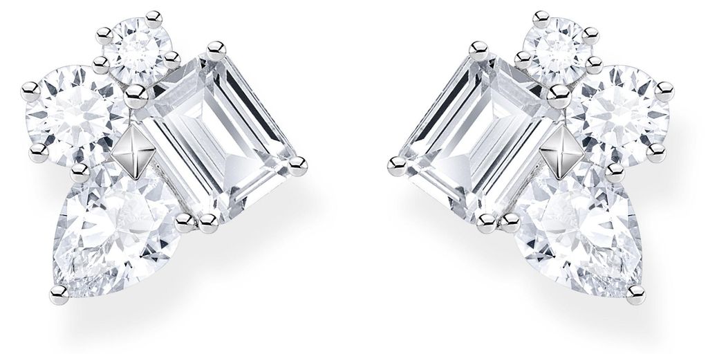 Thomas Sabo Ohrstecker H2275-051-14 Silber Zirkonia Weiß Produktbild 