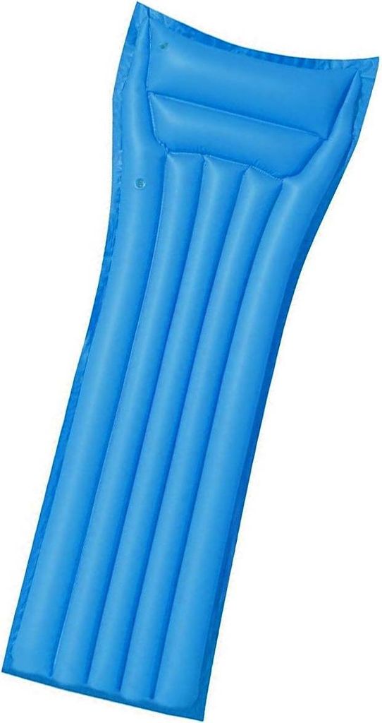 Bestway, Aufblasbare Strandmatratze 183×69 cm mit bequemem Kissen, Blau