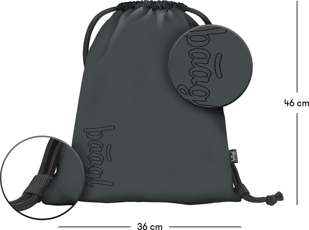 BAAGL Skate Darkness Rucksack-Set 3tlg: Rucksack, Produktbild 16
