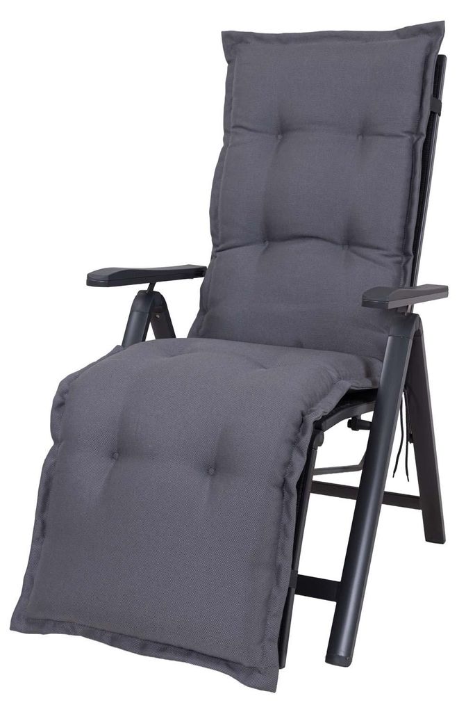 Auflage Relaxliege Florence 2328 dunkelgrau 170x50x8 cm Produktbild 