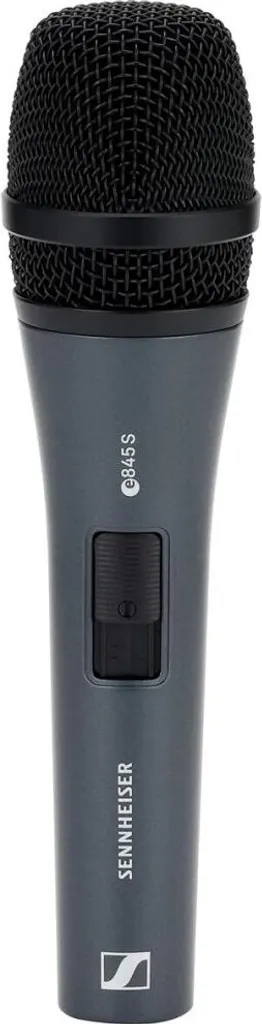 Sennheiser e 845-S Micro de Scène avec Interrupteur pour Chanteur Pro