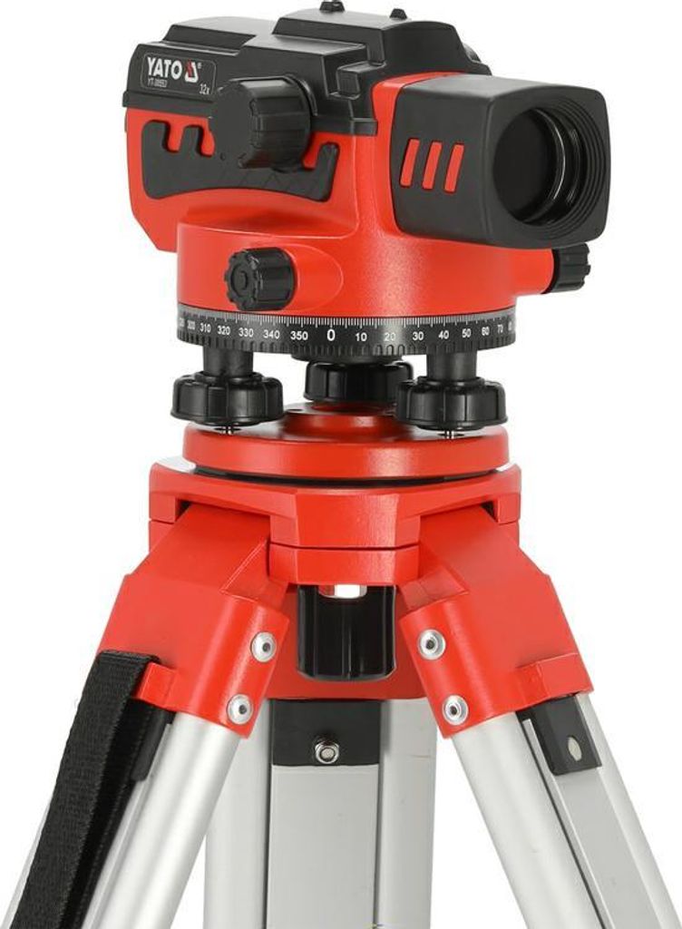 Nivelle optique 32x, portée 100m, IP54 avec trépied + mire Image du produit 