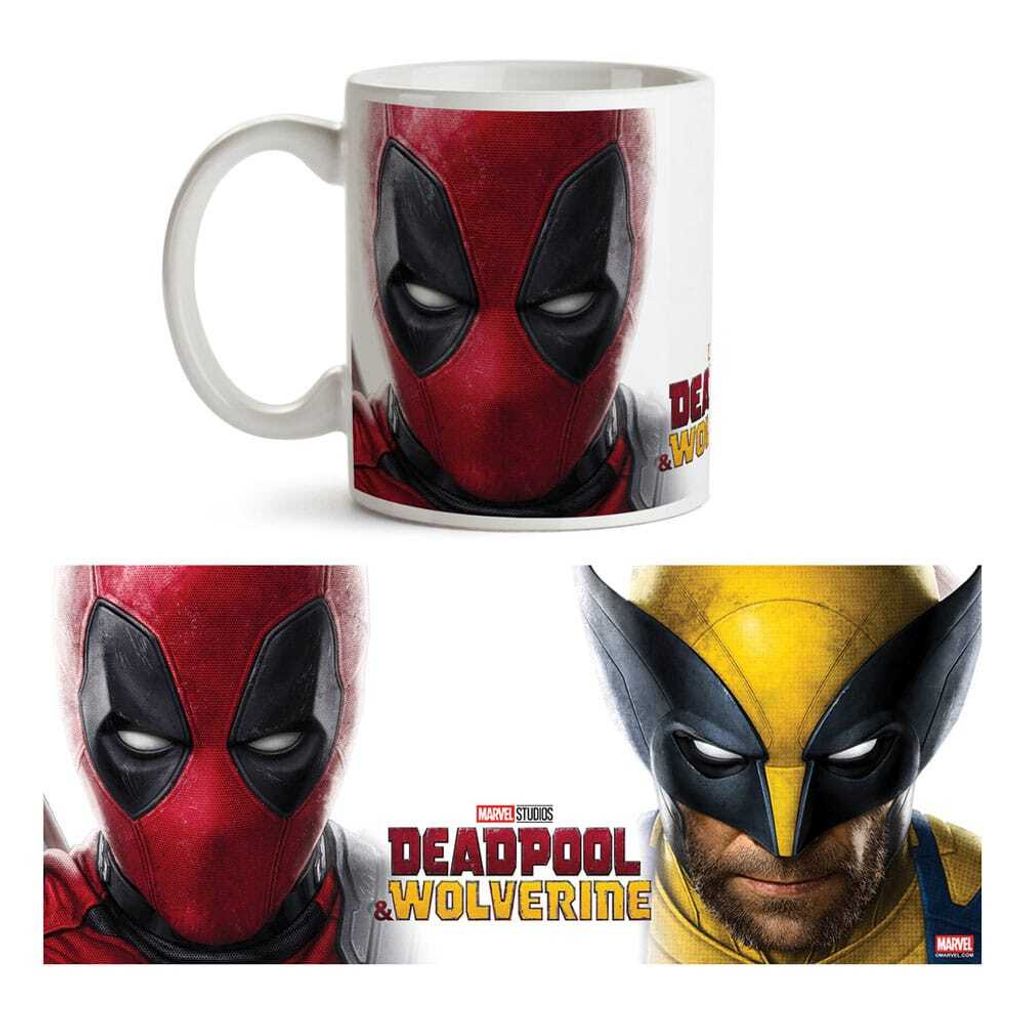 Marvel Tasse Deadpool & Wolverine Come together