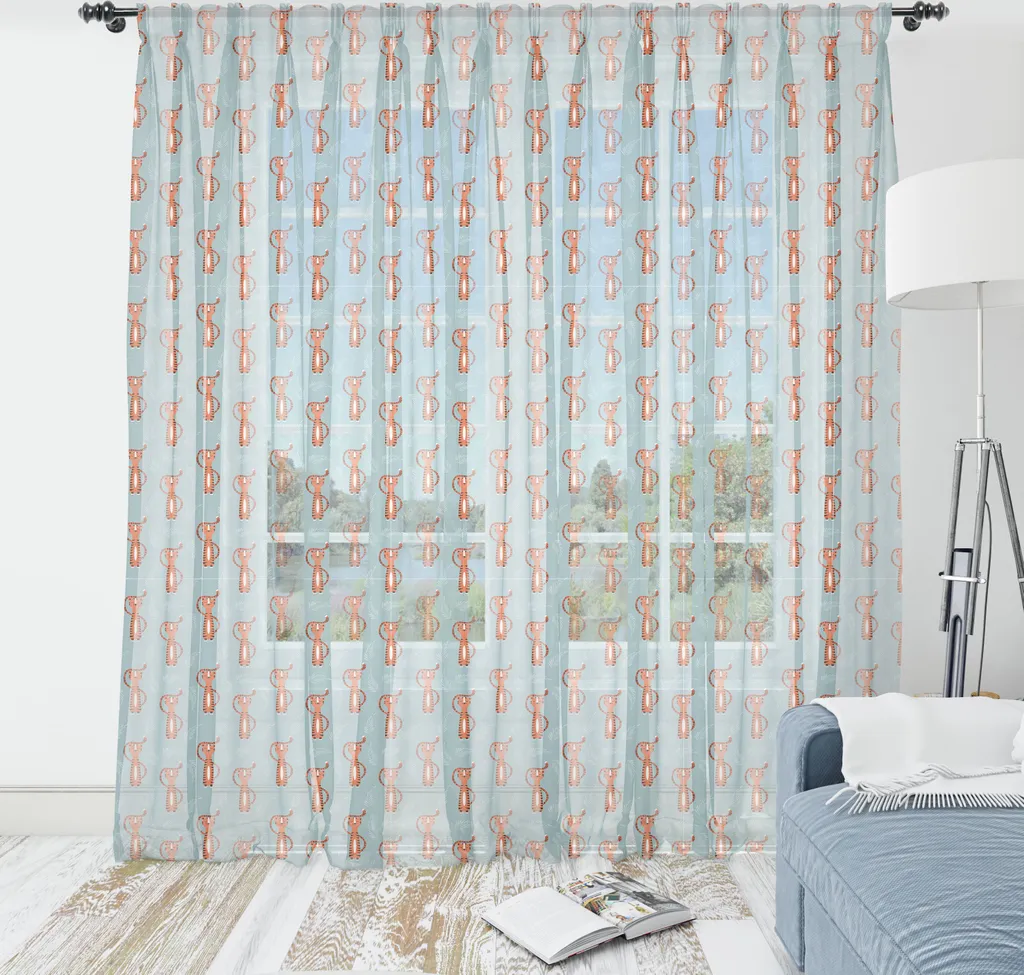 Arazzo Cameretta Tigre ABAKUHAUS | Morbido Satin Lavabile 274cm