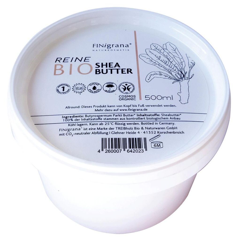 Reine Bio Shea Butter 500ml Produktbild 