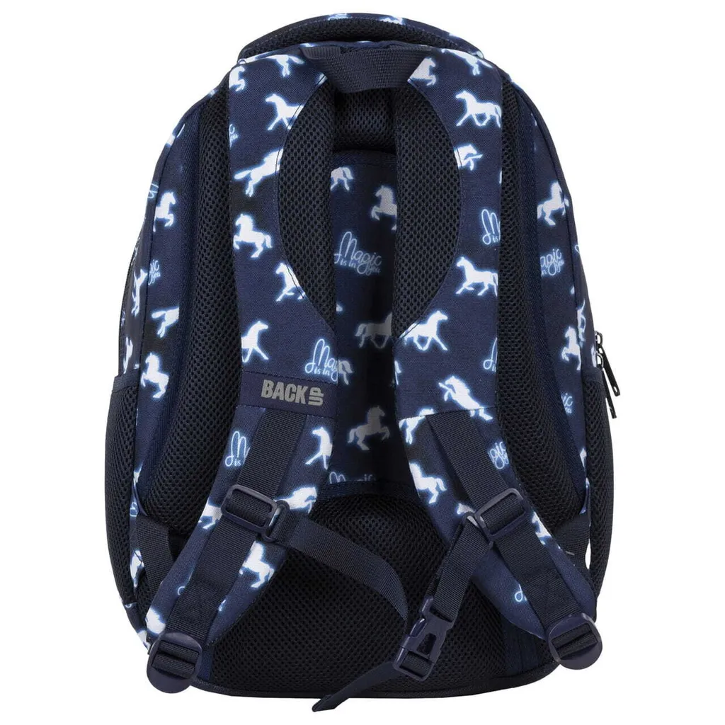 Cartable scolaire chevaux BackUp avec compartiments ergonomiques - 6