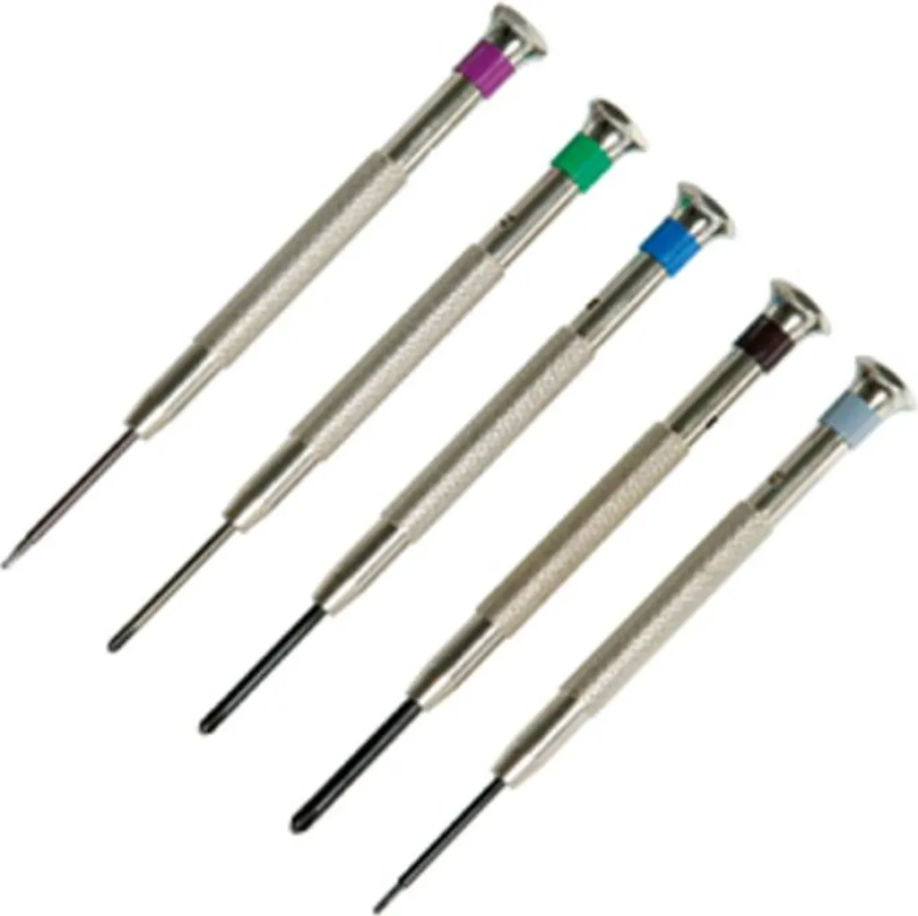 Kit Boley 5 Cacciaviti per Orologi e Gioielli - Acciaio Professionale