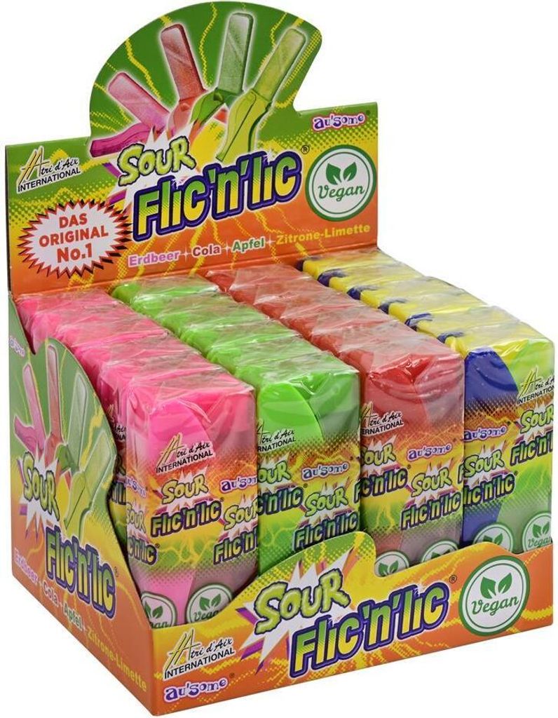 Flic'n'Lic® Sour 24 stk. im Display Produktbild 